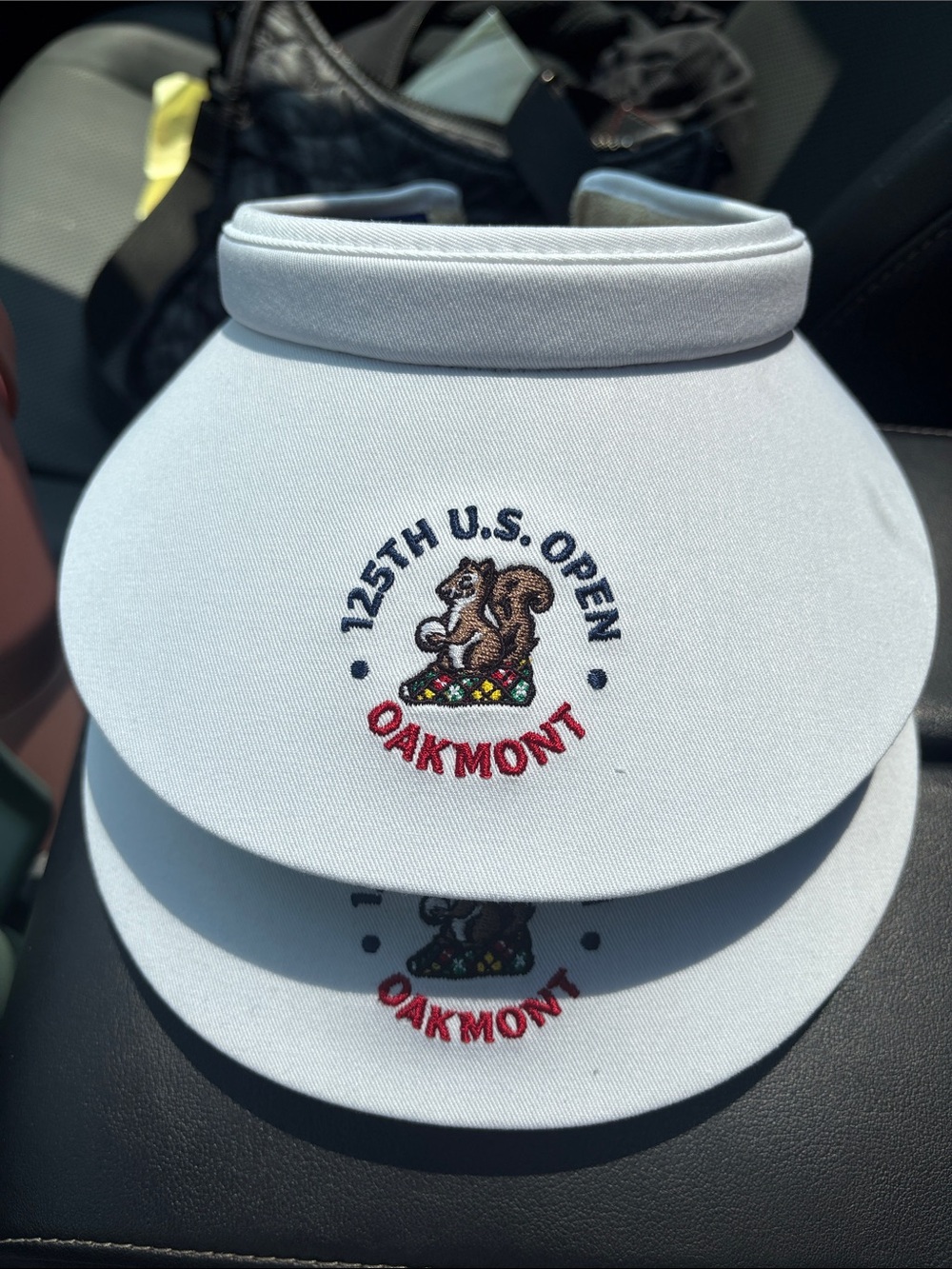 125th U.S. Open Oakmont Women’s White Visor